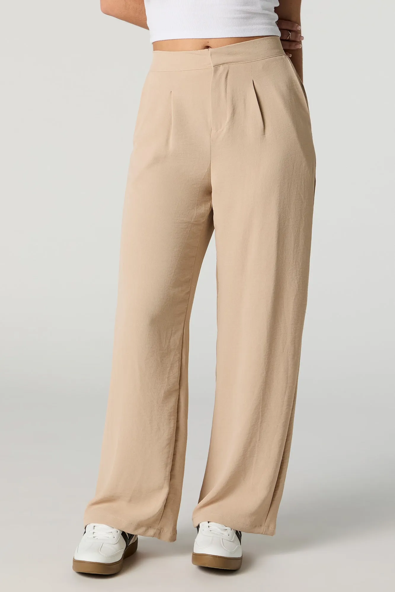 Pleated Wide Leg Trouser sold by Urban Planet product image thumbnail 5