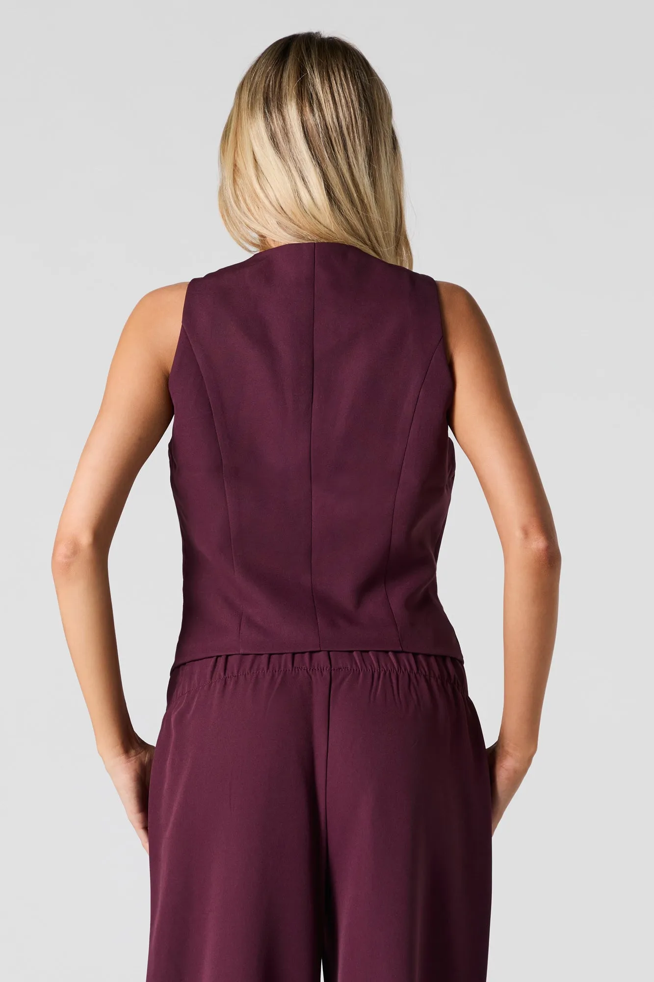 Veste boutonnée à encolure en v sold by Urban Planet product image thumbnail 5