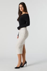 Jupe midi cargo avec fente sold by Urban Planet