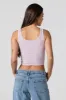 Seamless Ribbed V-Neck Skimmer Tank sold by Urban Planet