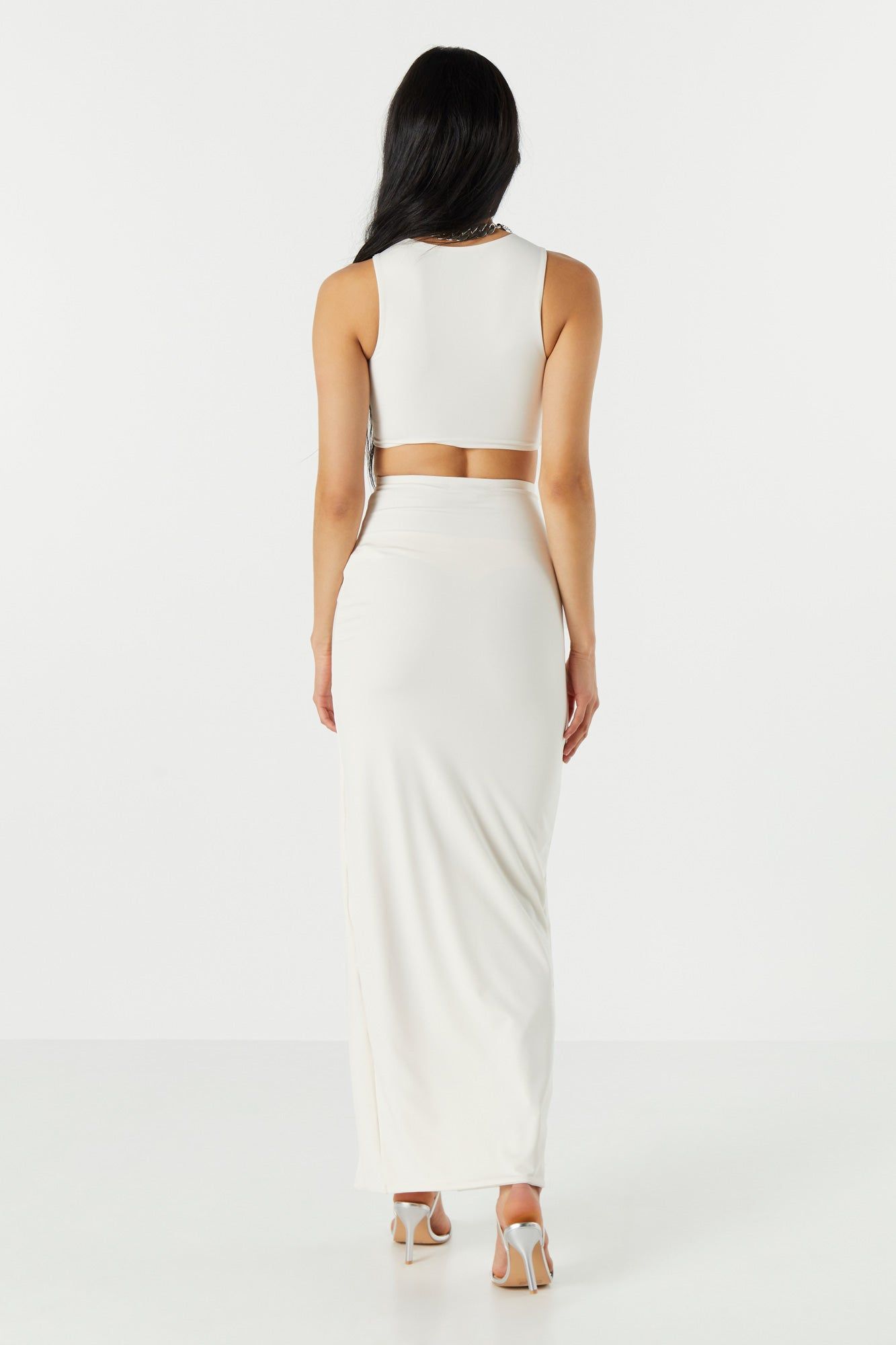 Jupe maxi profilée avec fente sold by Urban Planet product image thumbnail 8