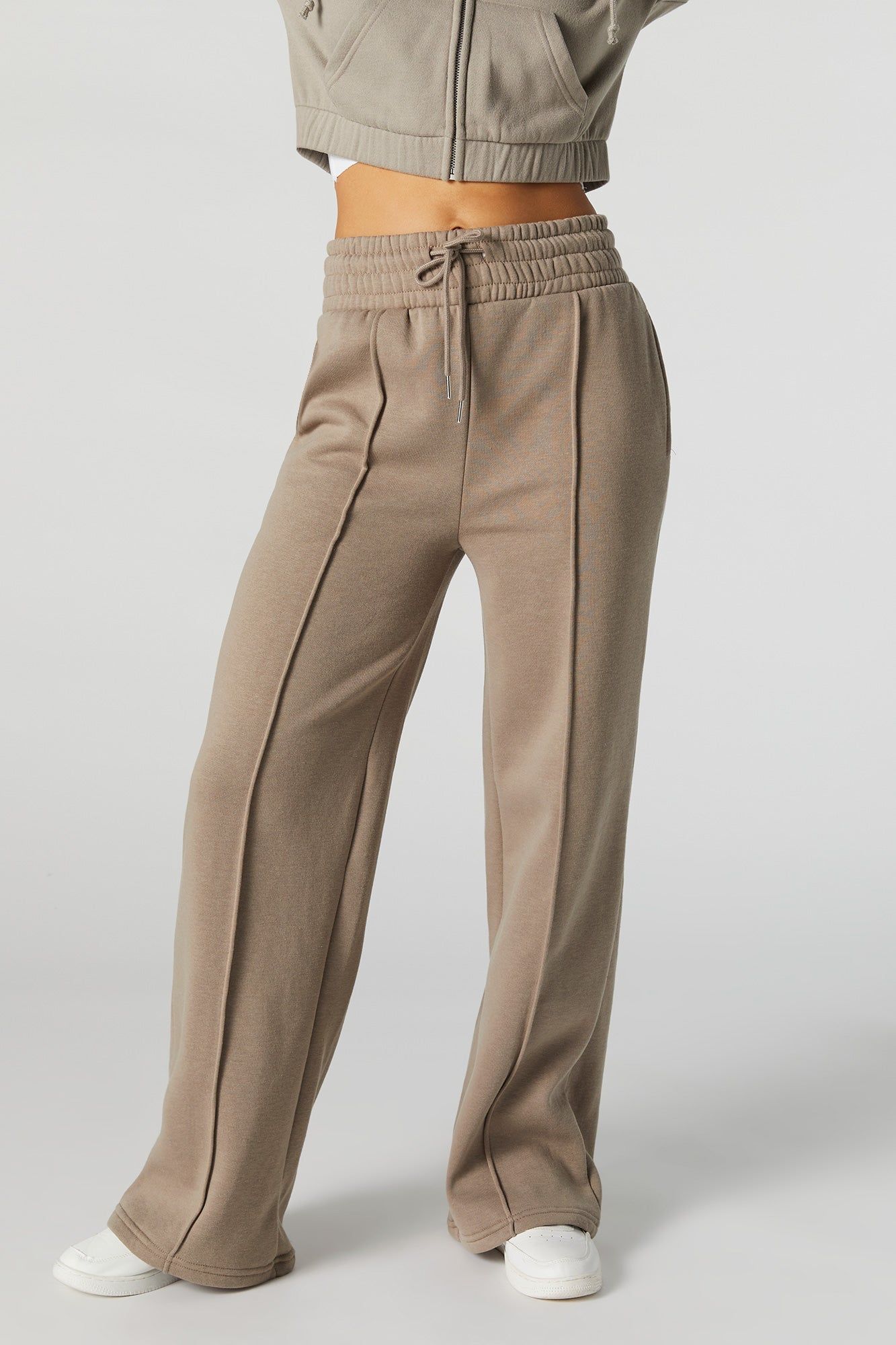 Fleece Wide Leg Jogger sold by Urban Planet product image thumbnail 11
