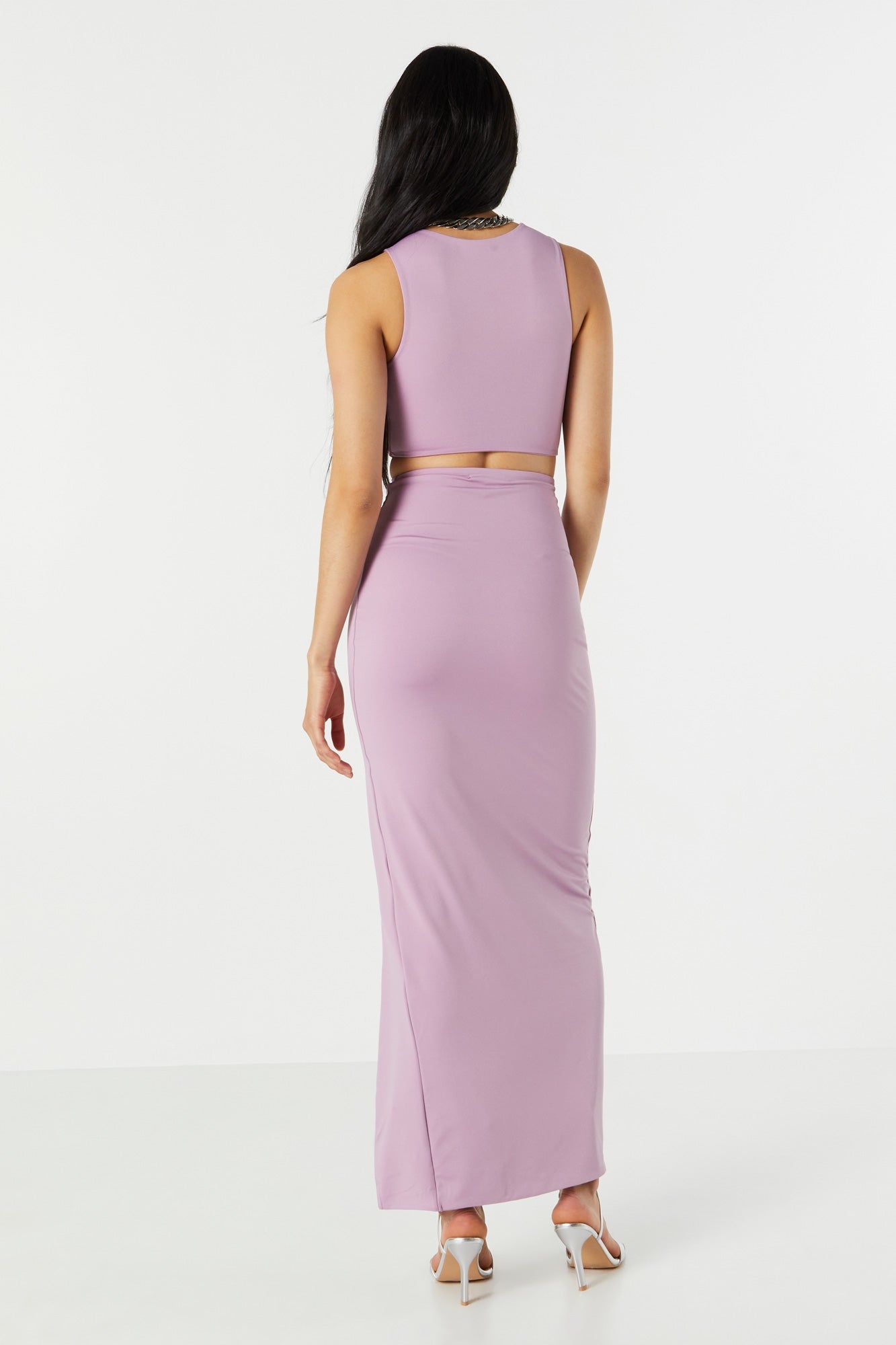 Jupe maxi profilée avec fente sold by Urban Planet product image thumbnail 11