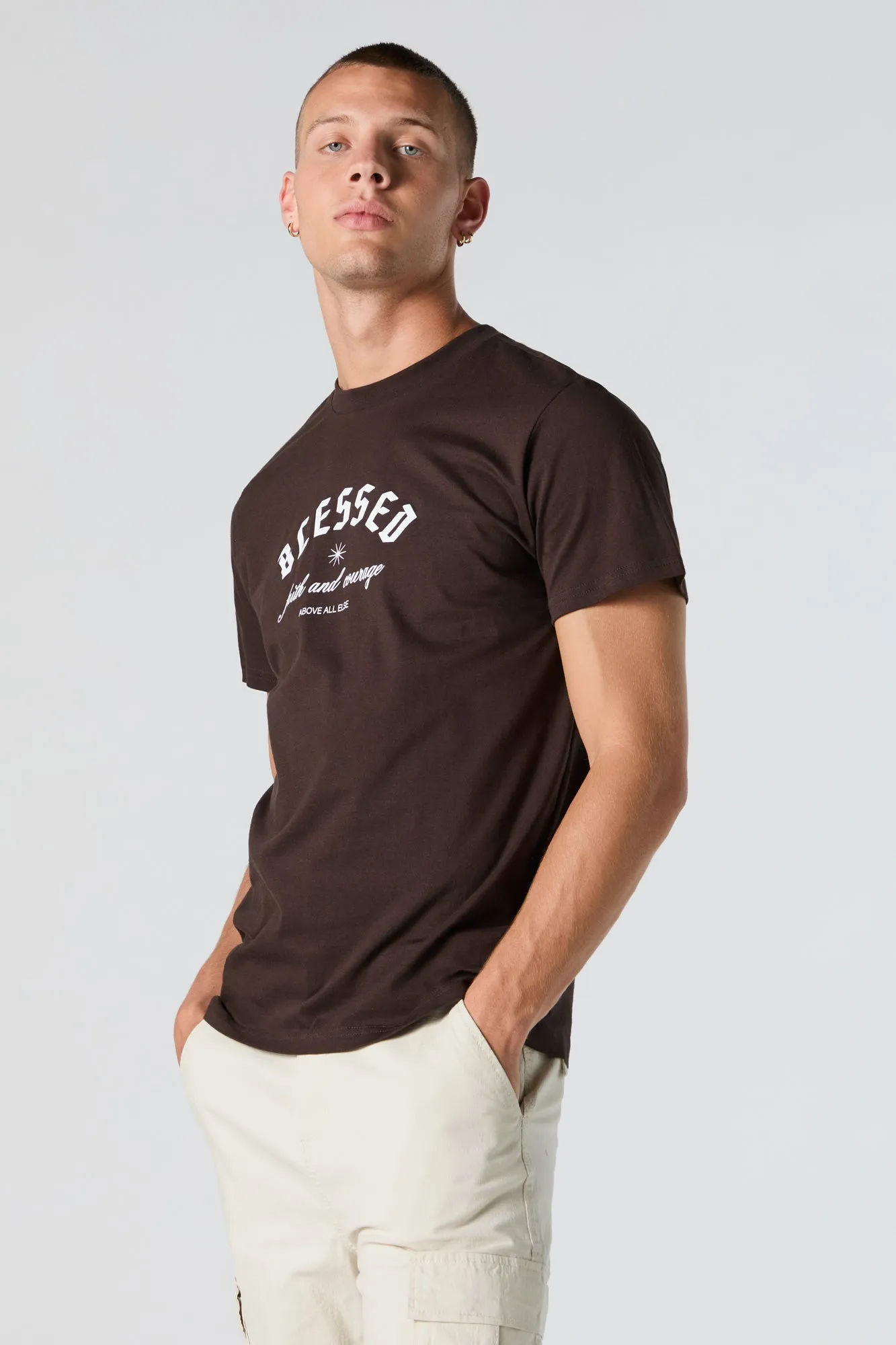 Blessed Graphic T-Shirt sold by Urban Planet product image thumbnail 2