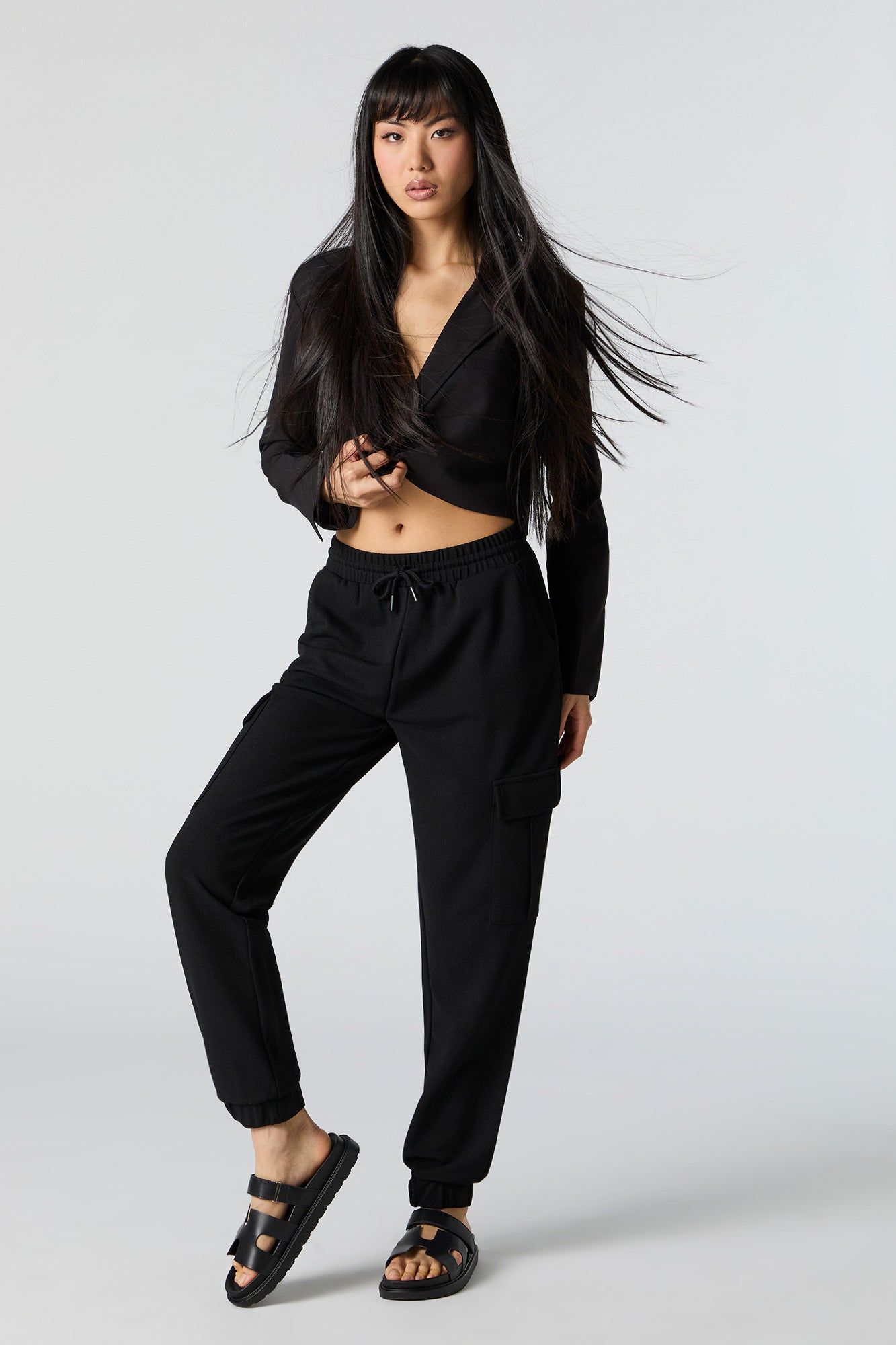 Crepe Cargo Jogger sold by Urban Planet product image thumbnail 4