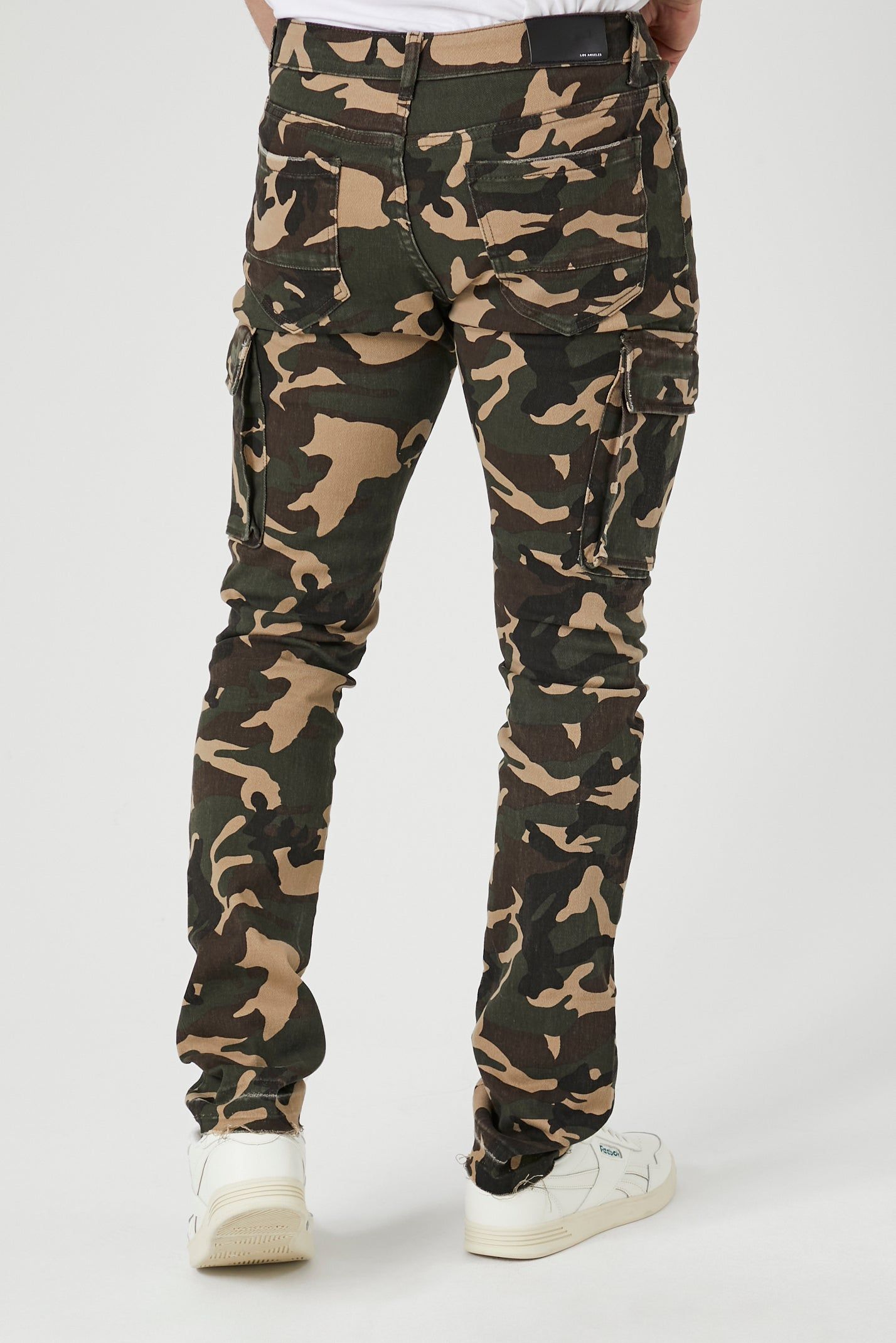 Jean ajusté cargo à motif camouflage sold by Urban Planet product image thumbnail 2