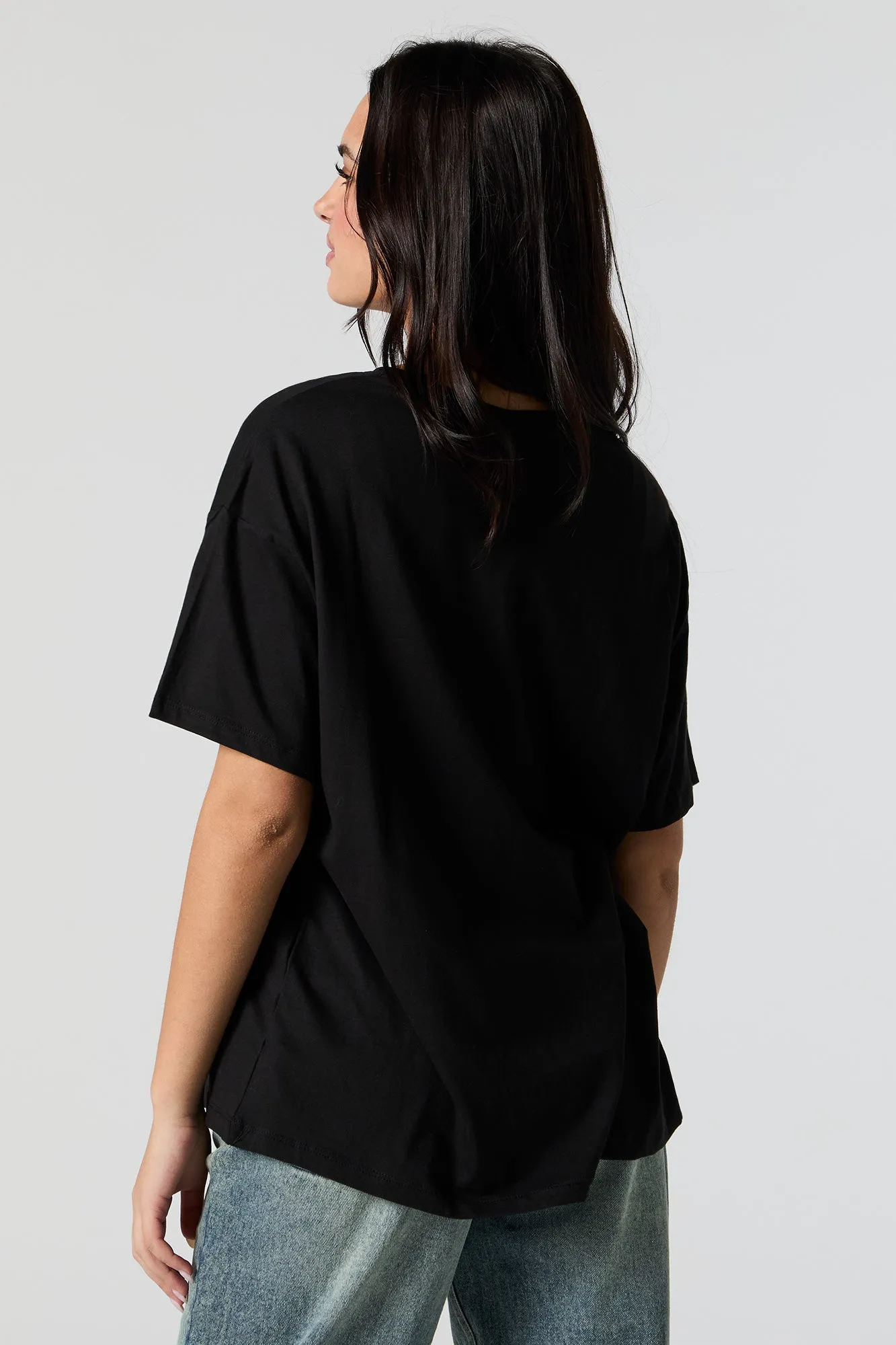 Garfield Graphic Boyfriend T-Shirt sold by Urban Planet product image thumbnail 4