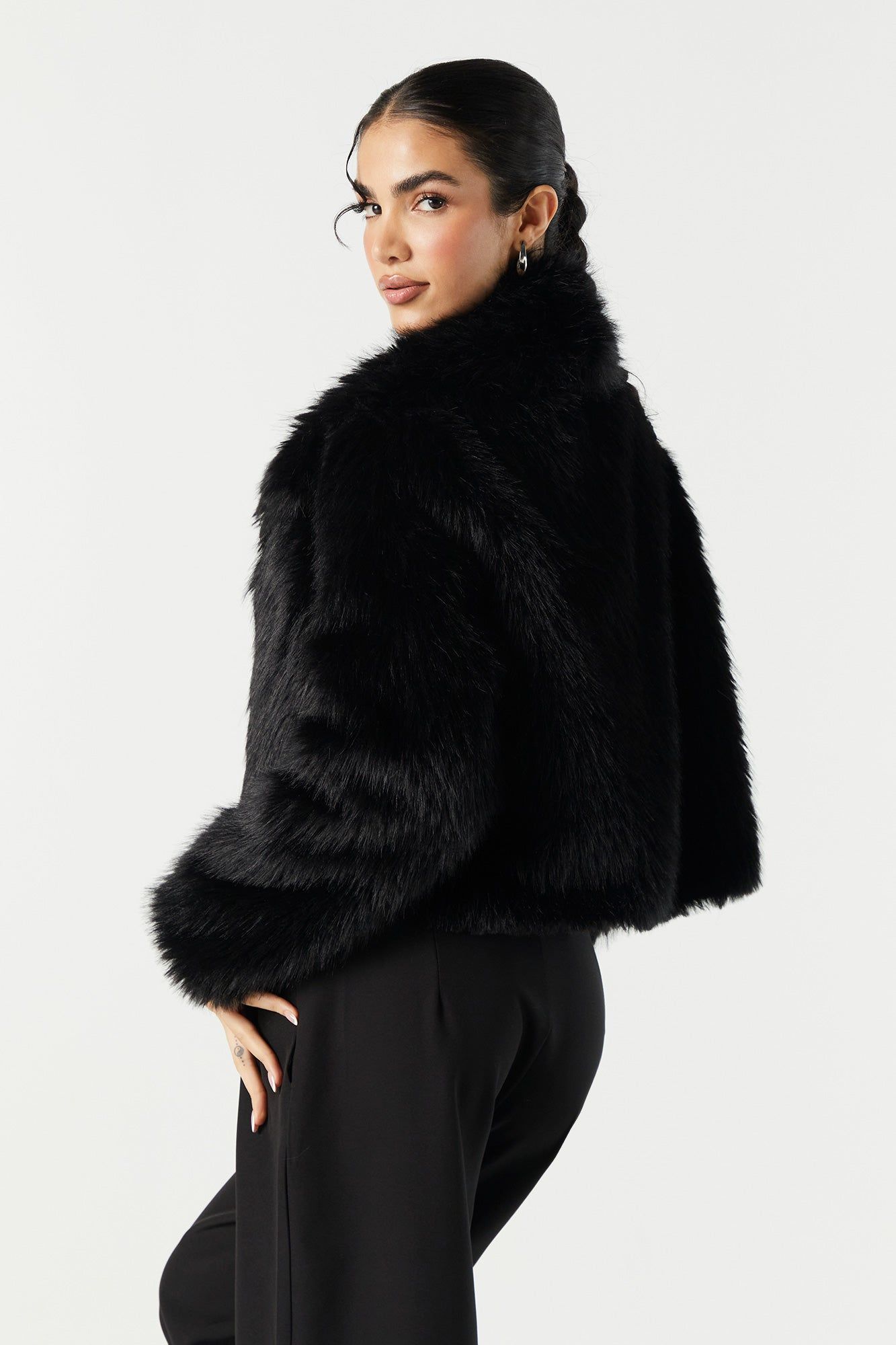 Faux Fur Jacket sold by Urban Planet product image thumbnail 2