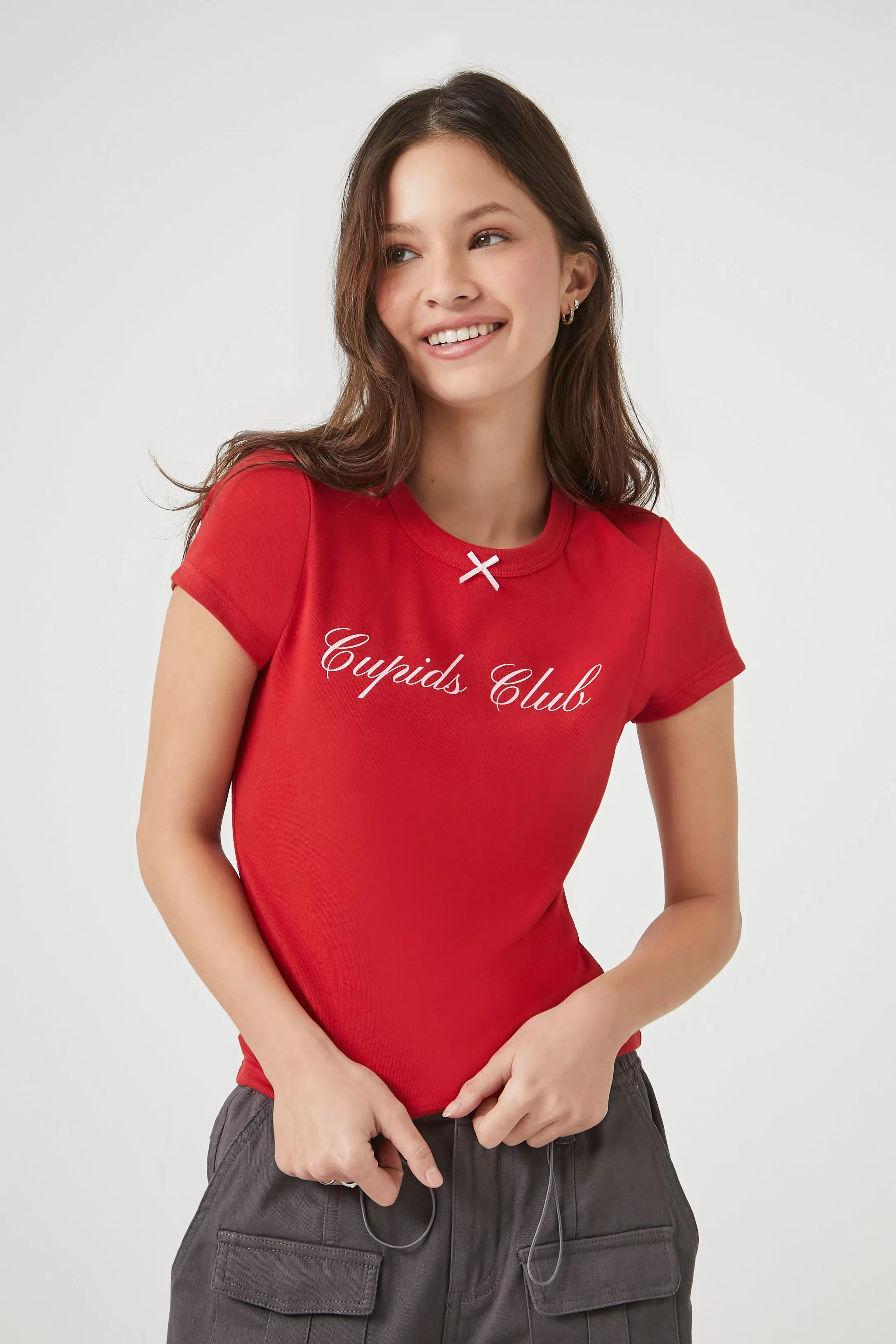T-shirt à imprimé Cupids Club sold by Urban Planet