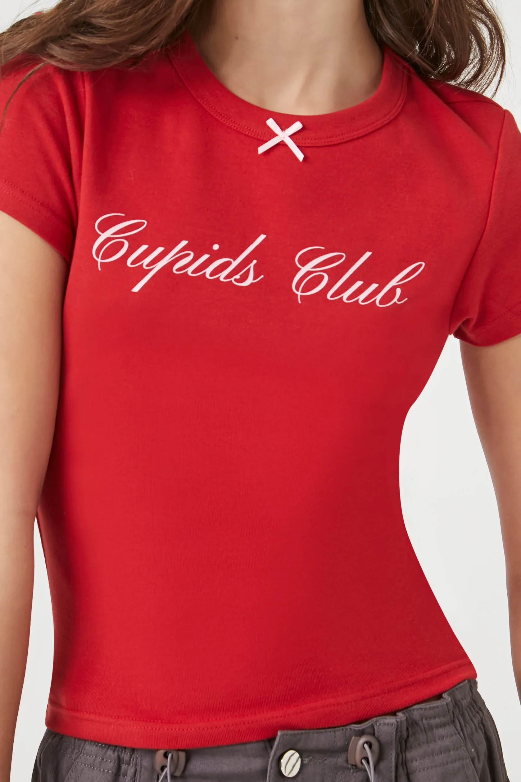 T-shirt à imprimé Cupids Club sold by Urban Planet product image thumbnail 5