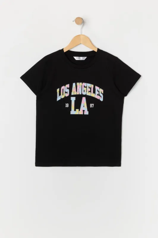 Girls Los Angeles Graphic T-Shirt sold by Urban Planet