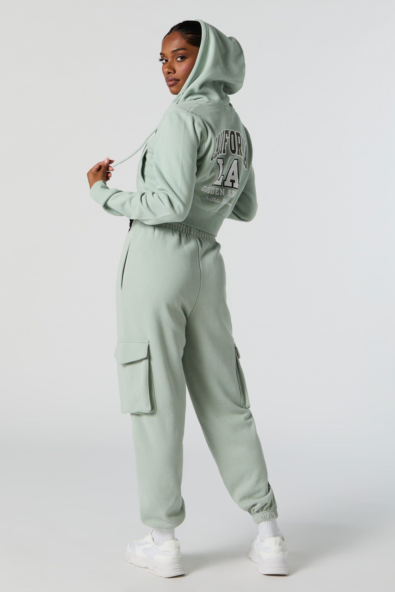 Jogger cargo en molleton sold by Urban Planet product image thumbnail 3