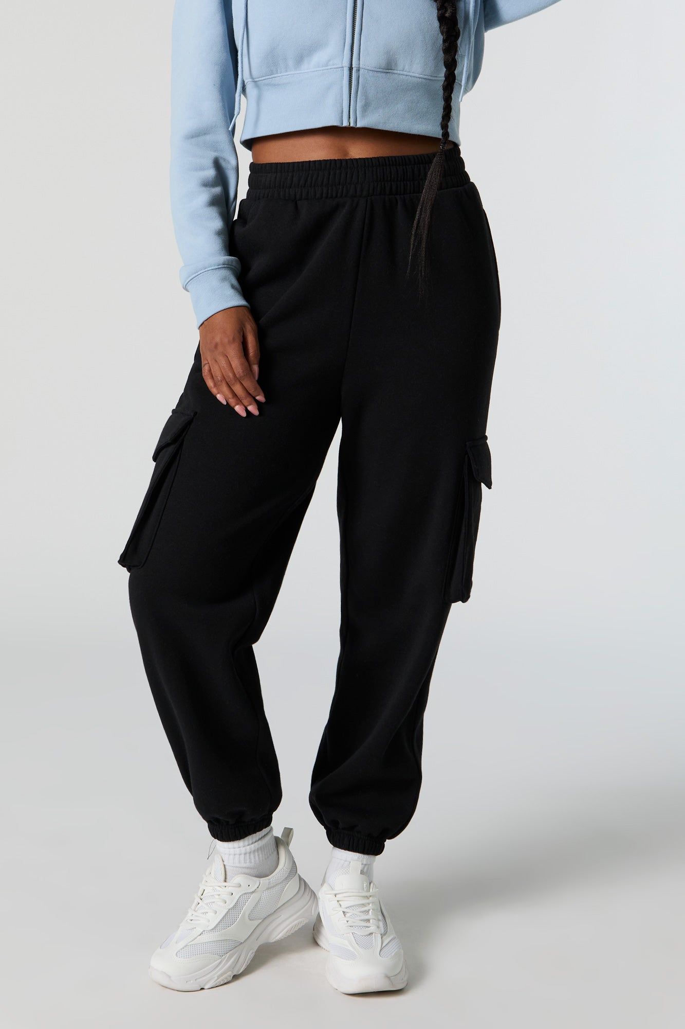 Jogger cargo en molleton sold by Urban Planet product image thumbnail 5