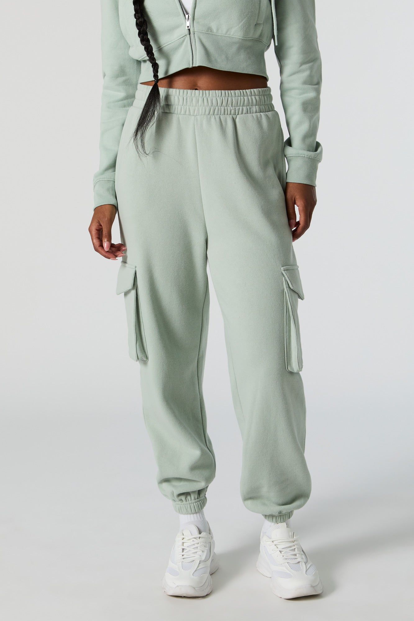 Jogger cargo en molleton sold by Urban Planet product image thumbnail 2