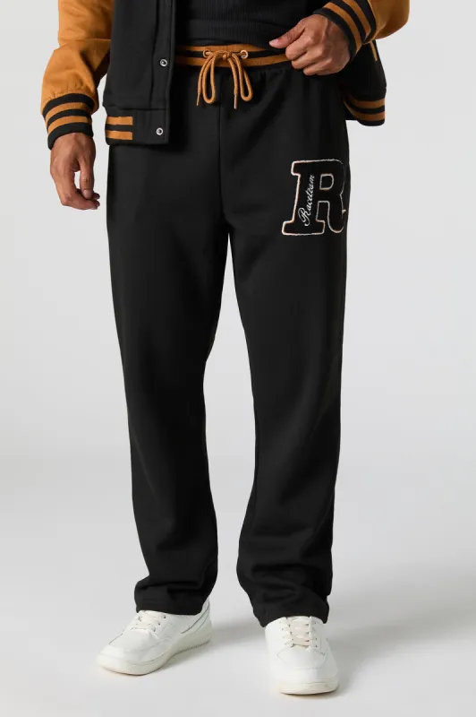 Raceteam Embroidered Fleece Varsity Sweatpant sold by Urban Planet