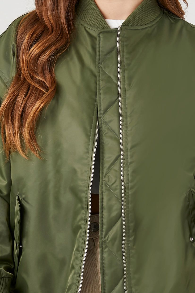 Zip Up Bomber Jacket sold by Urban Planet product image thumbnail 10