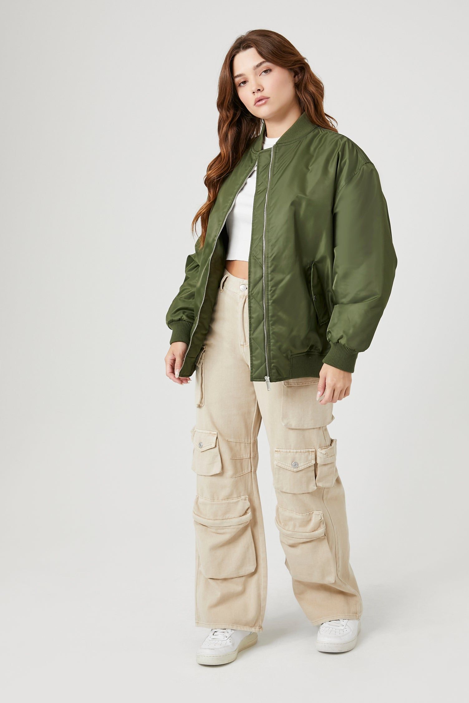 Zip Up Bomber Jacket sold by Urban Planet product image thumbnail 9