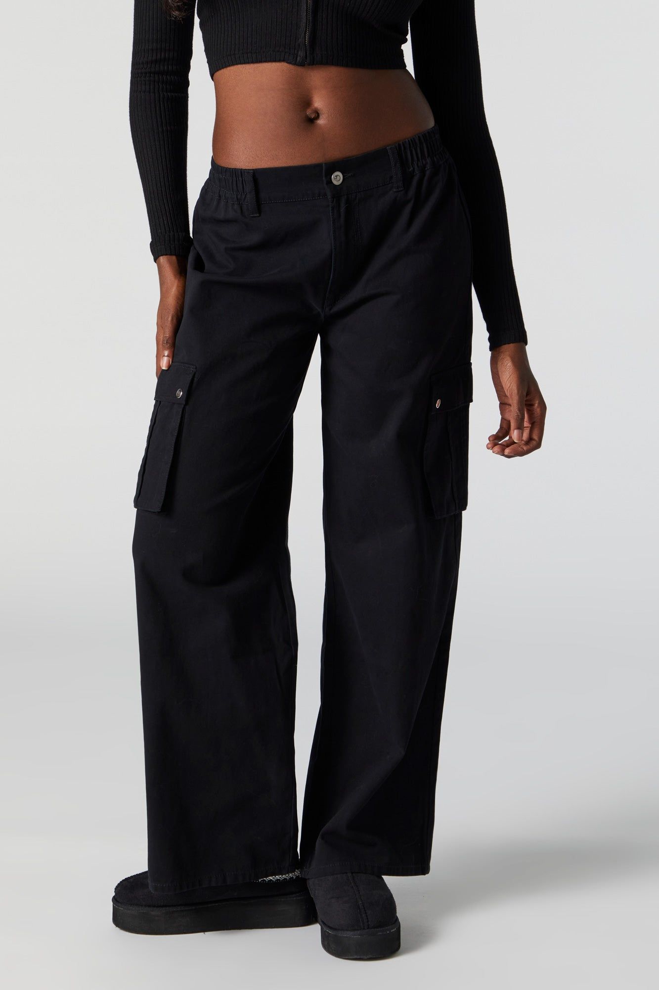 Wide Leg Cargo Pant sold by Urban Planet product image thumbnail 5