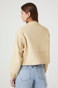 Zip-Up Bomber Jacket sold by Urban Planet