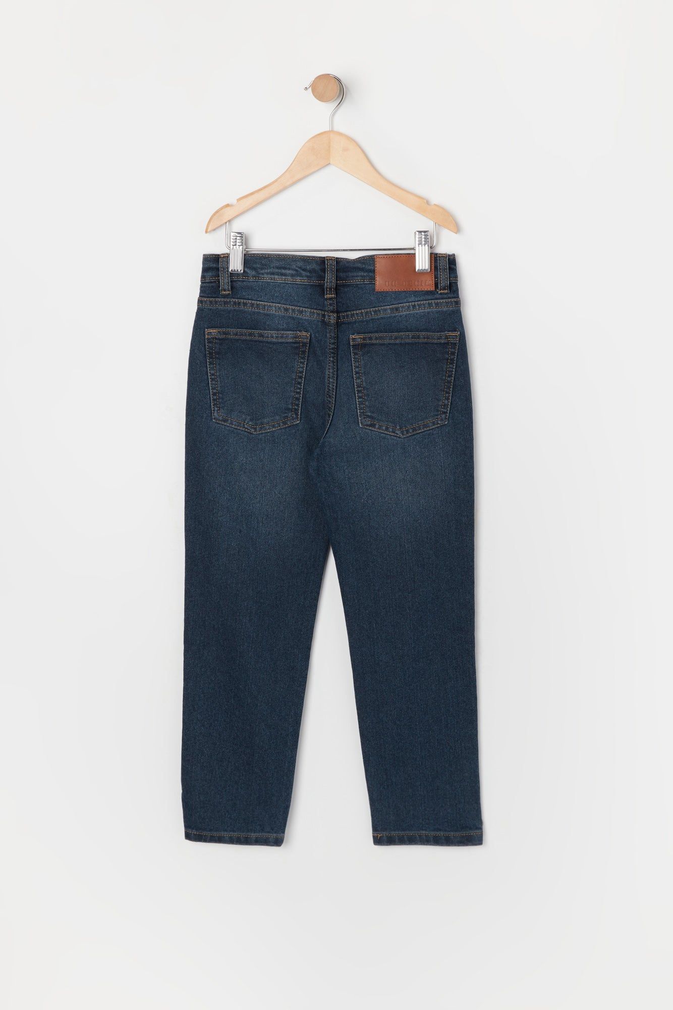 Boys Dark Wash Denim Skinny Jean sold by Urban Planet product image thumbnail 2