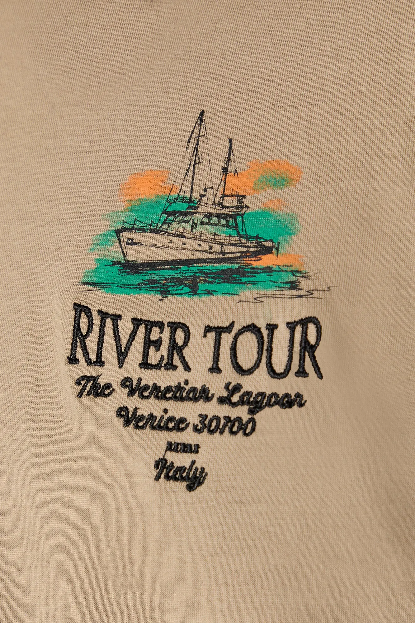 River Tour Graphic T-Shirt sold by Urban Planet product image thumbnail 2