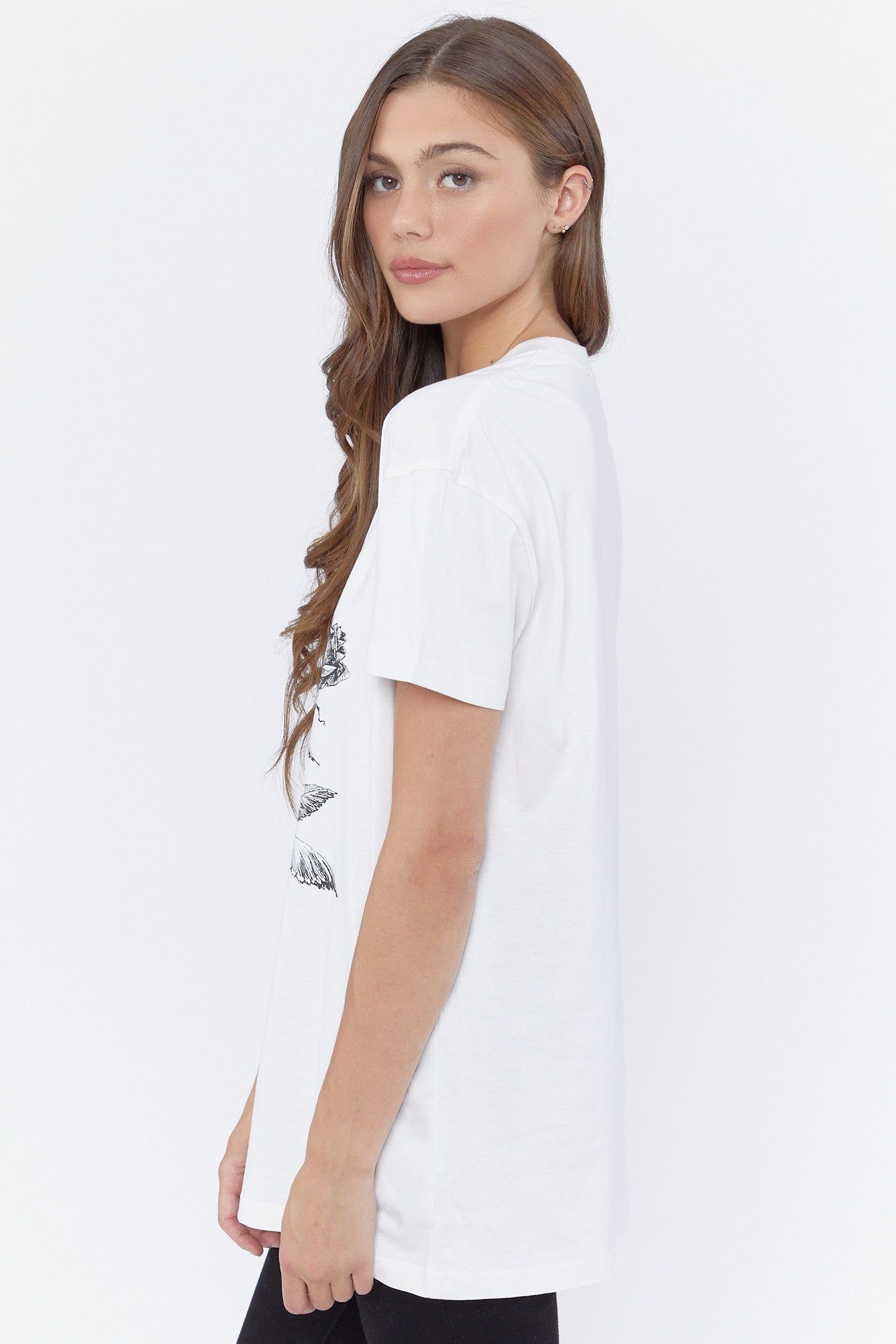 Rose Graphic T-Shirt sold by Urban Planet product image thumbnail 3