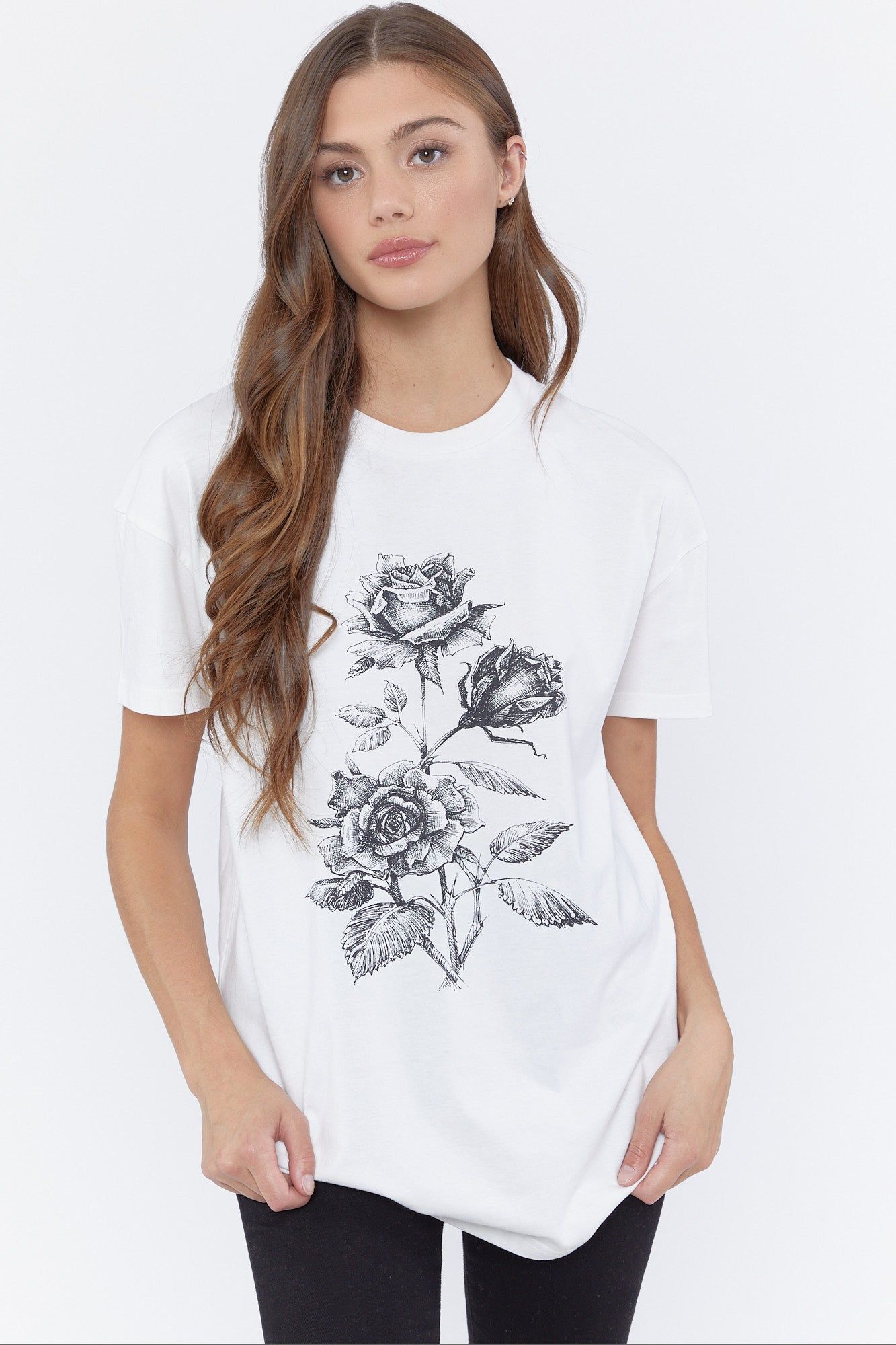 Rose Graphic T-Shirt sold by Urban Planet