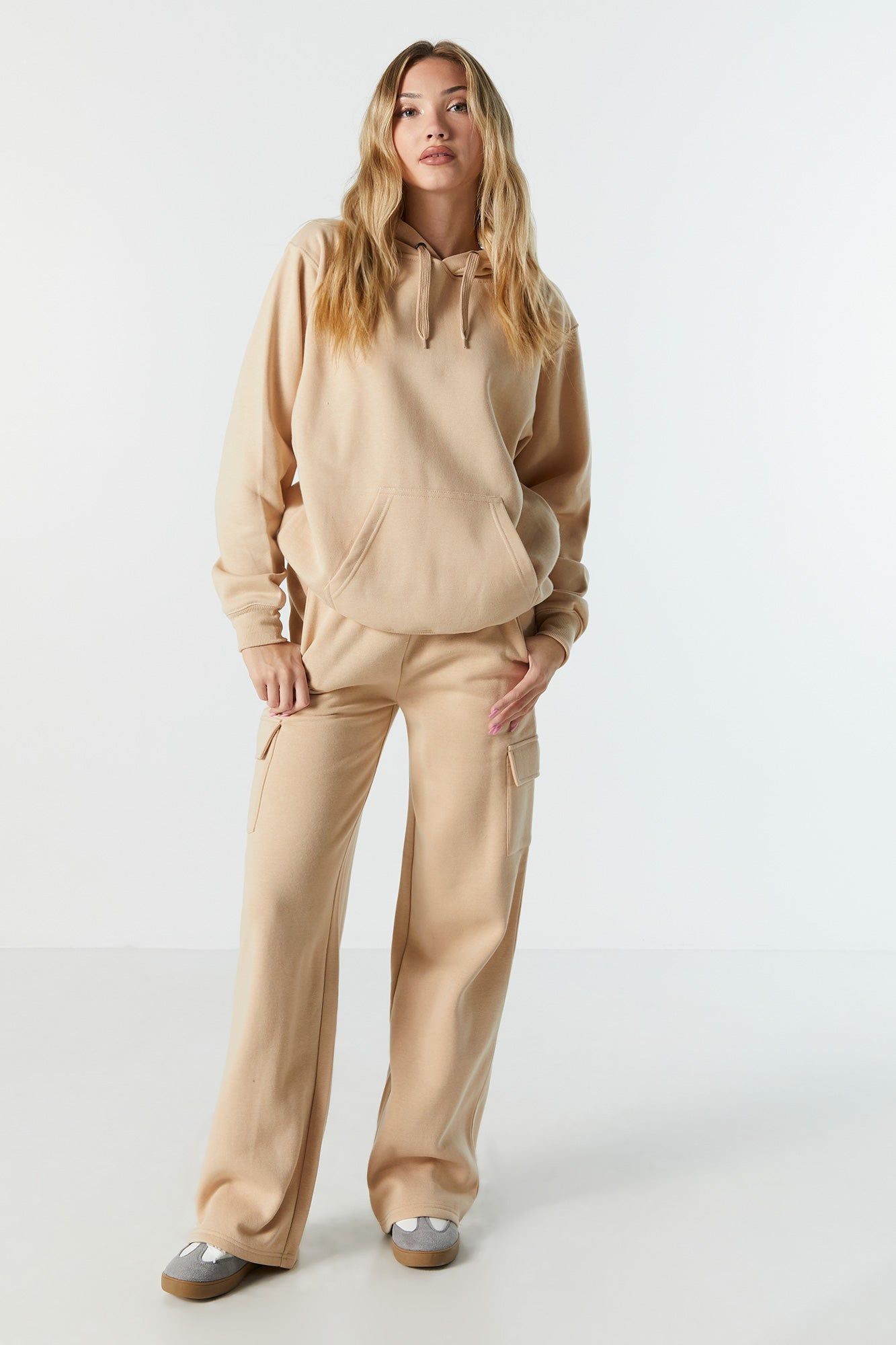 Oversized Fleece Hoodie sold by Urban Planet product image thumbnail 3