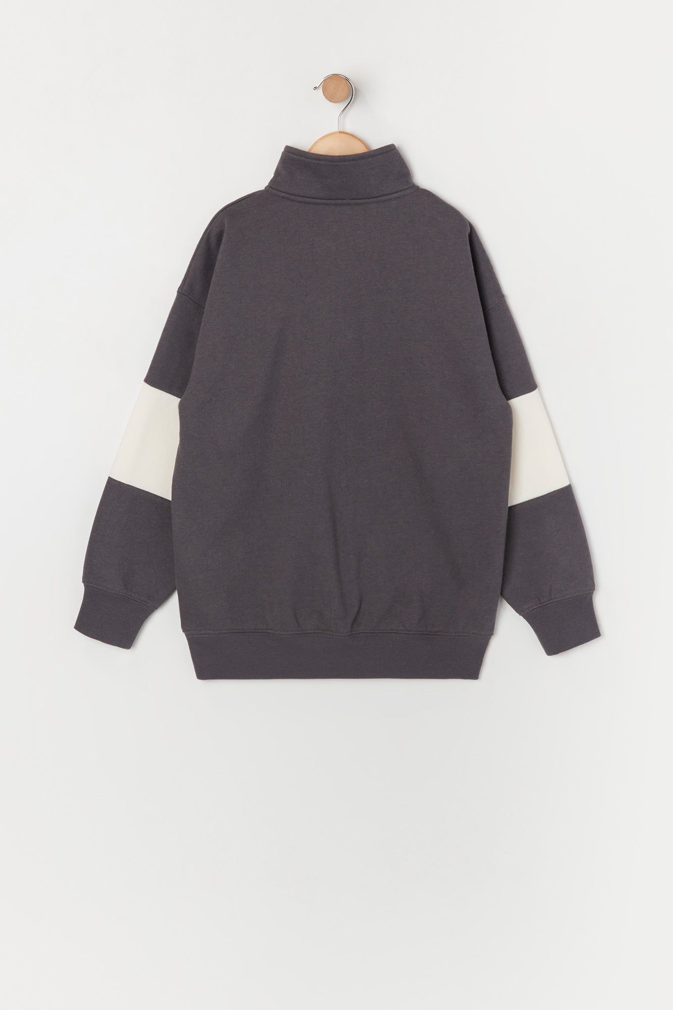 Girls London Graphic Half Zip Fleece Sweatshirt sold by Urban Planet product image thumbnail 2