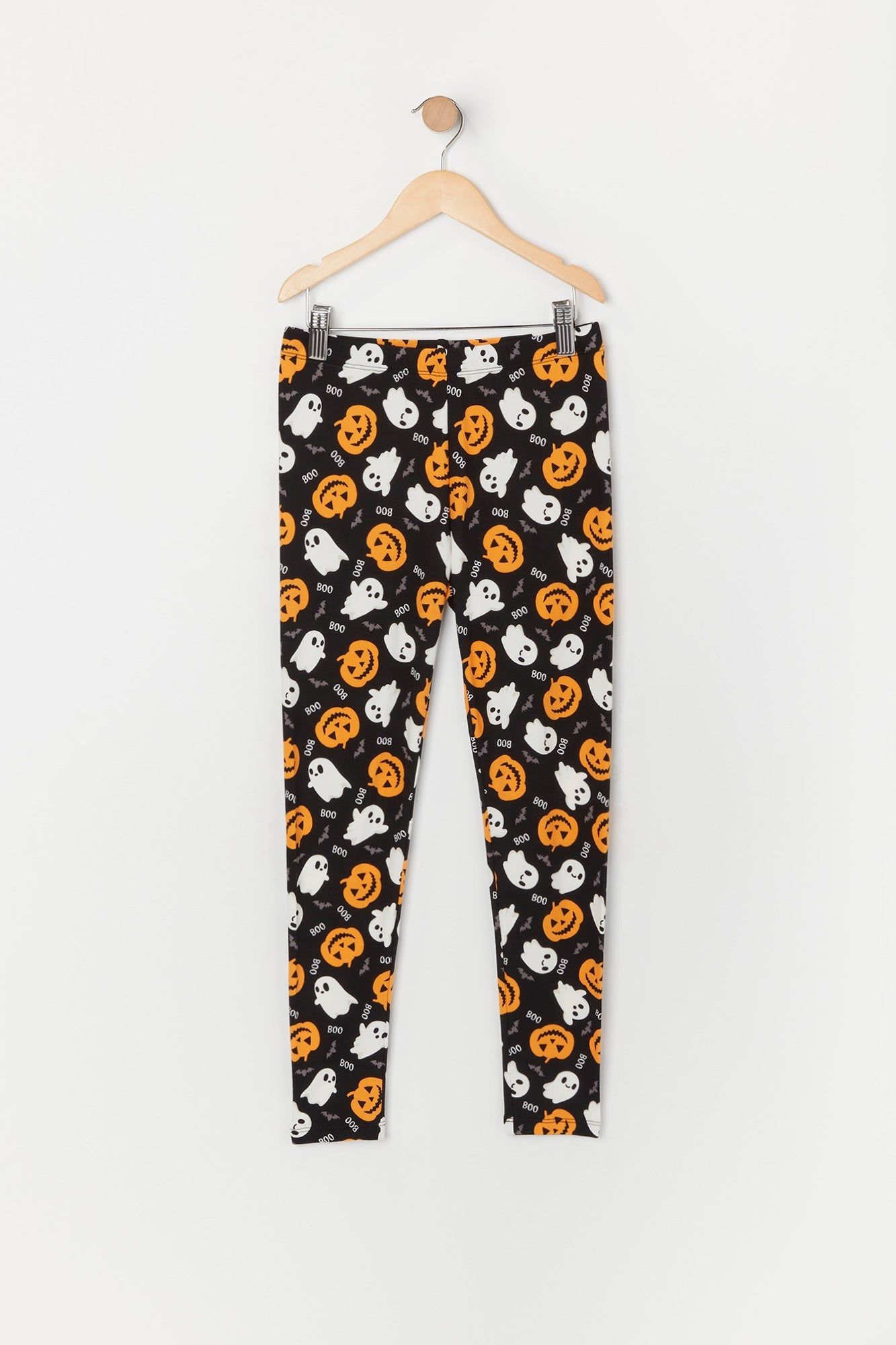 Girls Pumpkin Ghost Print Halloween Legging sold by Urban Planet product image thumbnail 2