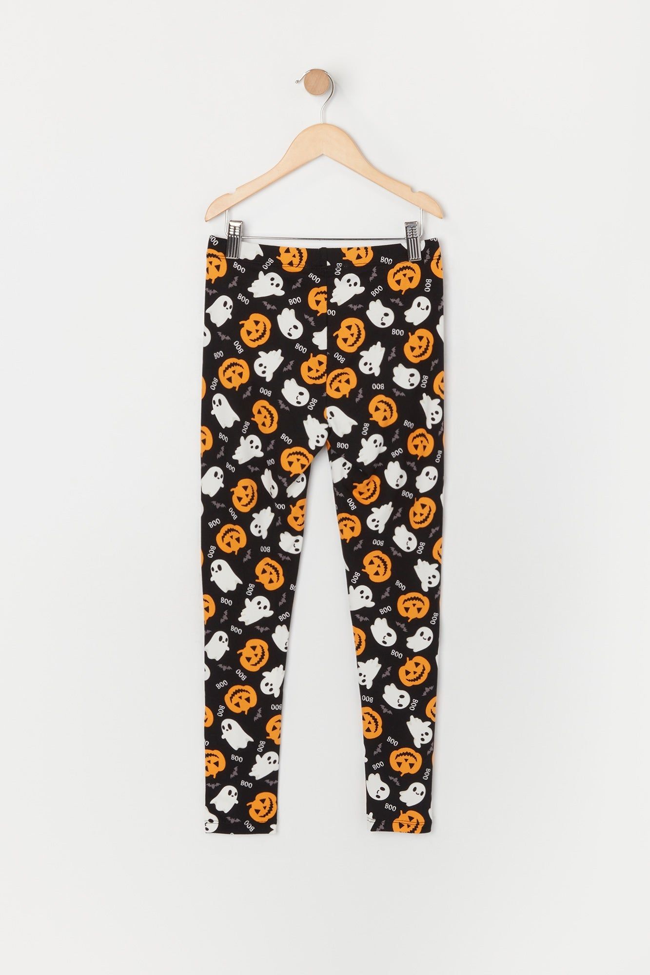 Girls Pumpkin Ghost Print Halloween Legging sold by Urban Planet