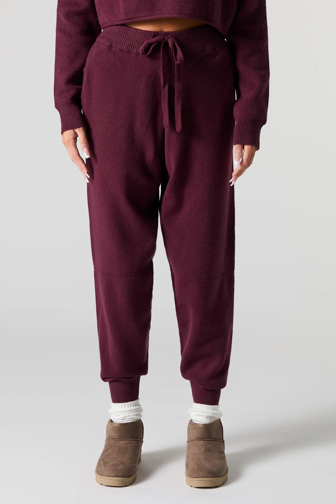 Knit Drawstring Jogger sold by Urban Planet product image thumbnail 2