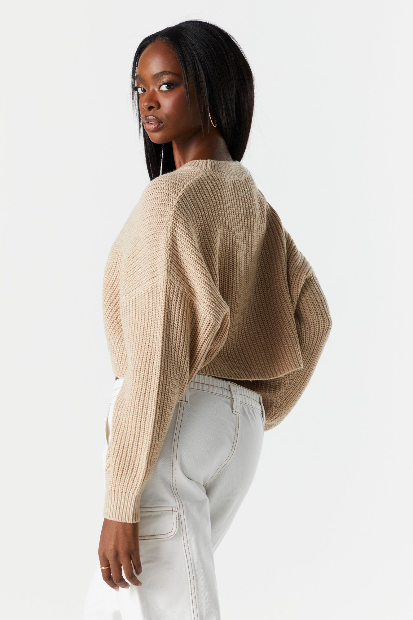 Chandail carré court crocheté sold by Urban Planet product image thumbnail 2