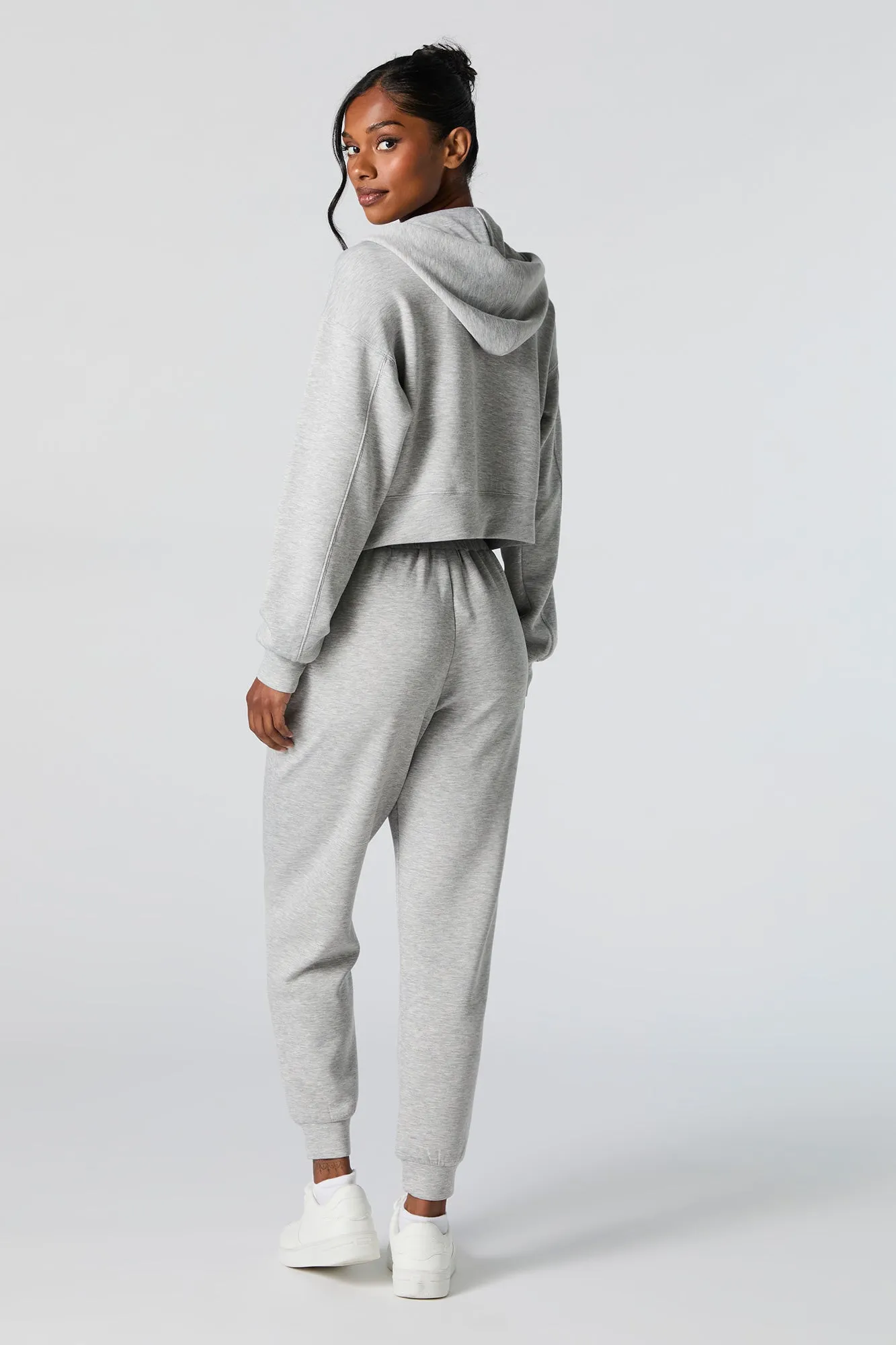 Active Solid Fleece Jogger sold by Urban Planet product image thumbnail 3