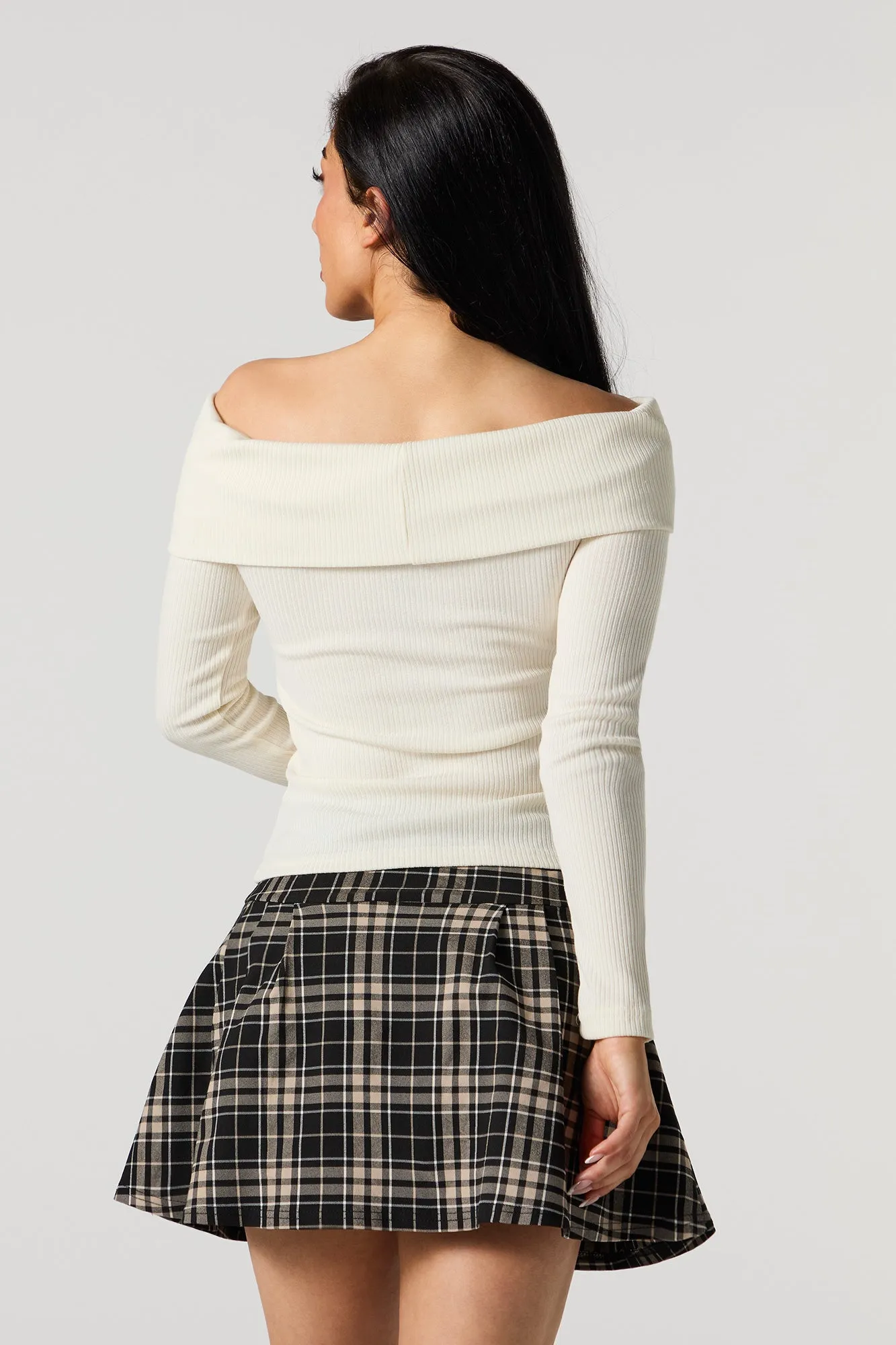 Jupe-short plissée à carreaux sold by Urban Planet product image thumbnail 2