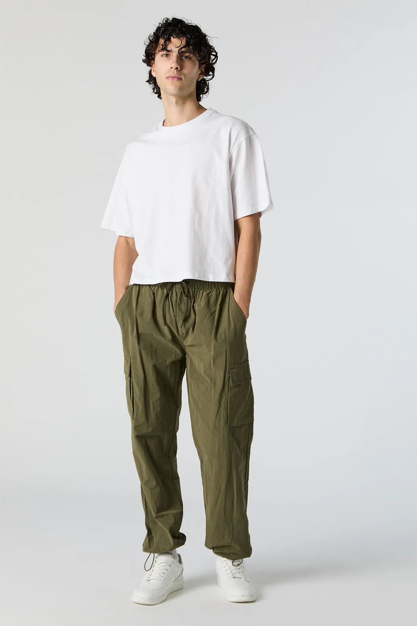 Jogger cargo avec taille coulissante sold by Urban Planet product image thumbnail 2