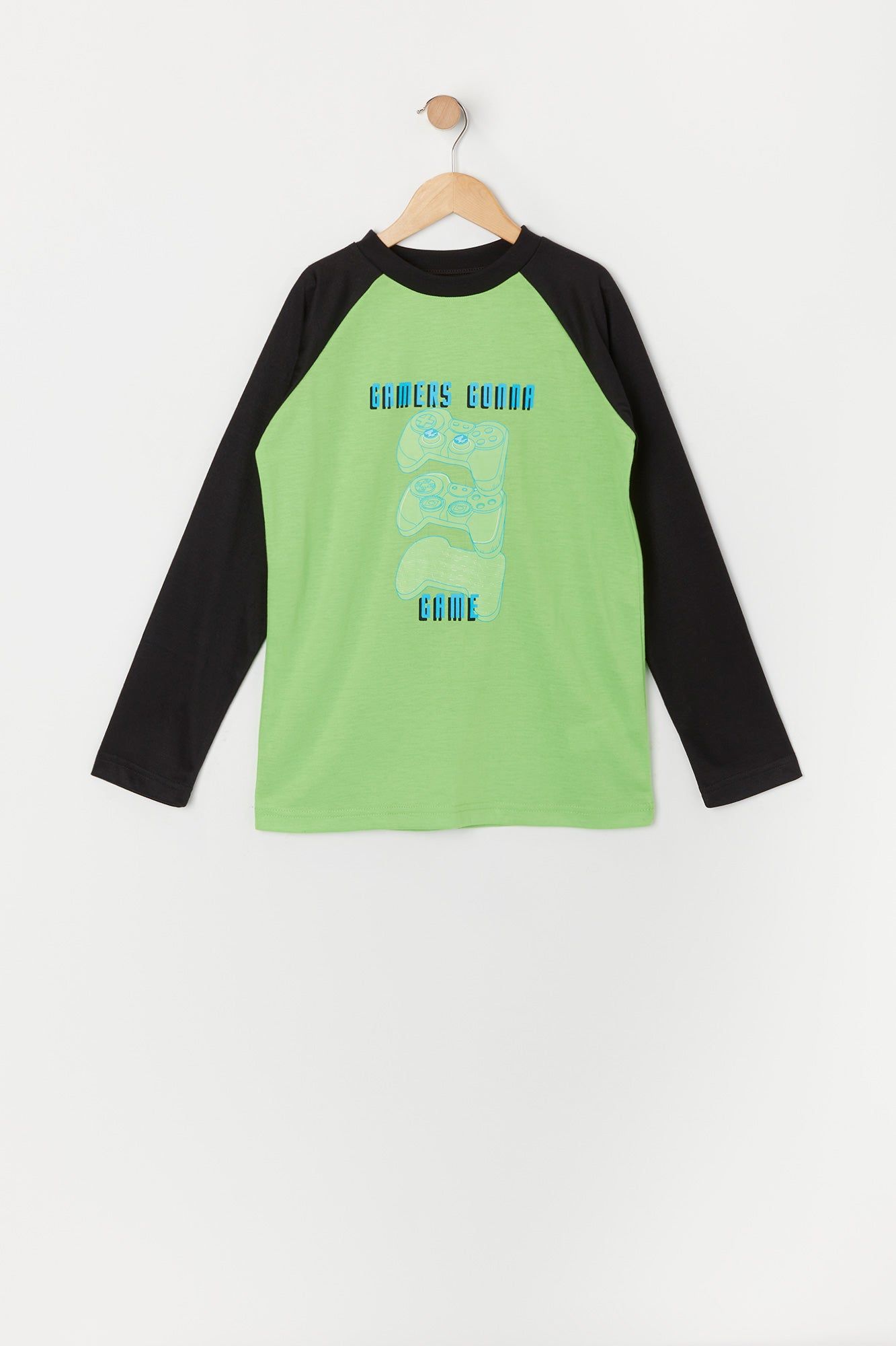 Boys Gamers Gonna Game Graphic 2 Piece Pajama Set sold by Urban Planet product image thumbnail 2