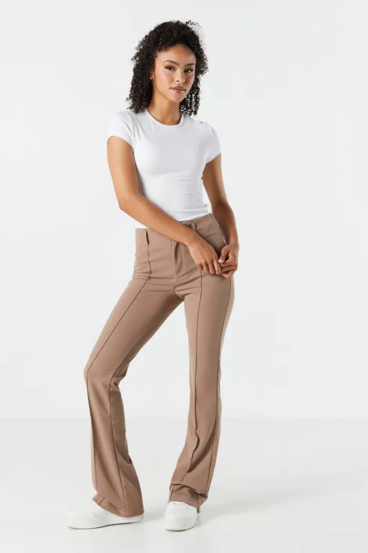 Pantalon à jambe évasée en crêpe sold by Urban Planet