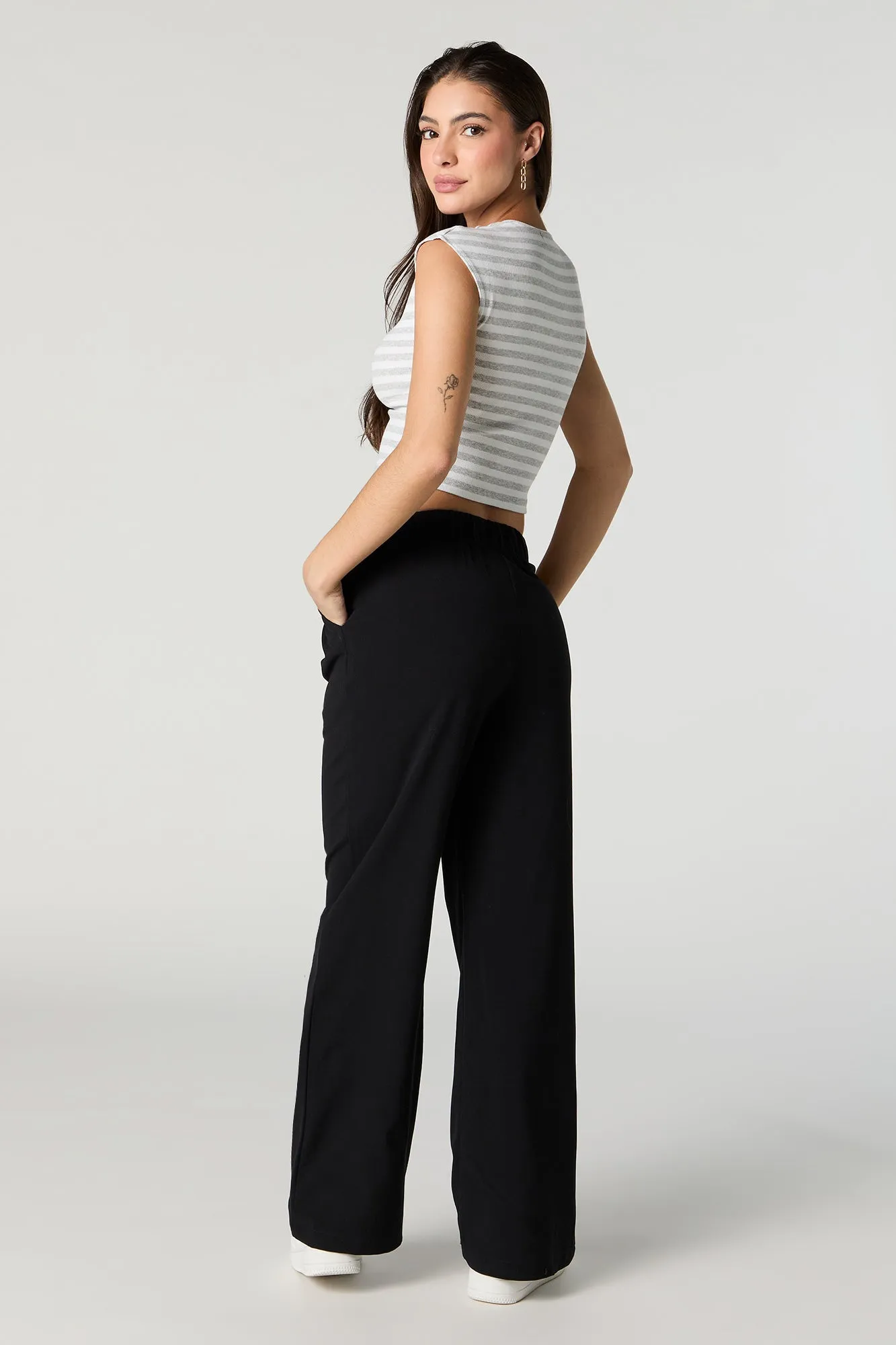 Pantalon habillé à jambe large sold by Urban Planet product image thumbnail 3