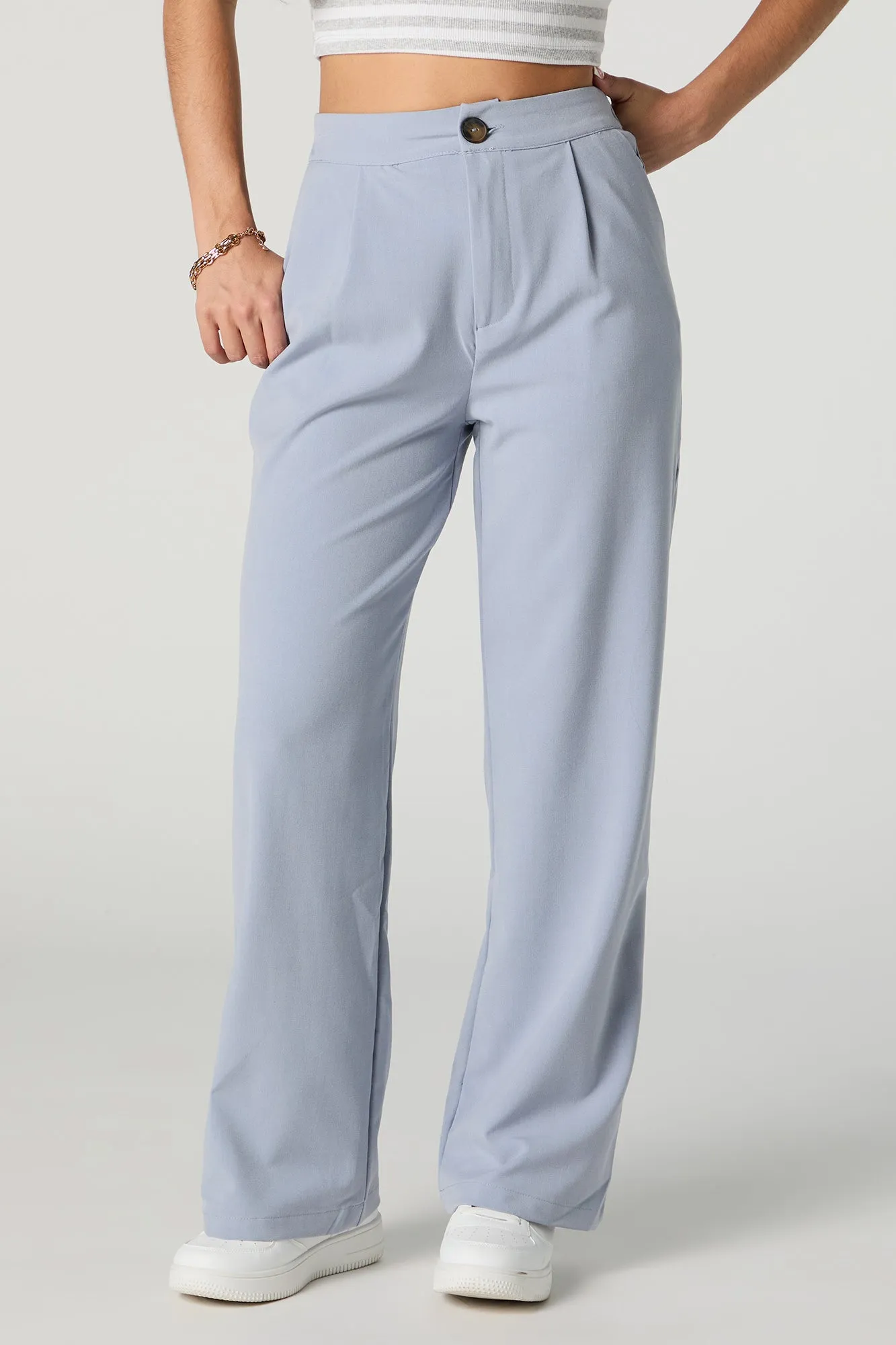 Pantalon habillé à jambe large sold by Urban Planet product image thumbnail 5