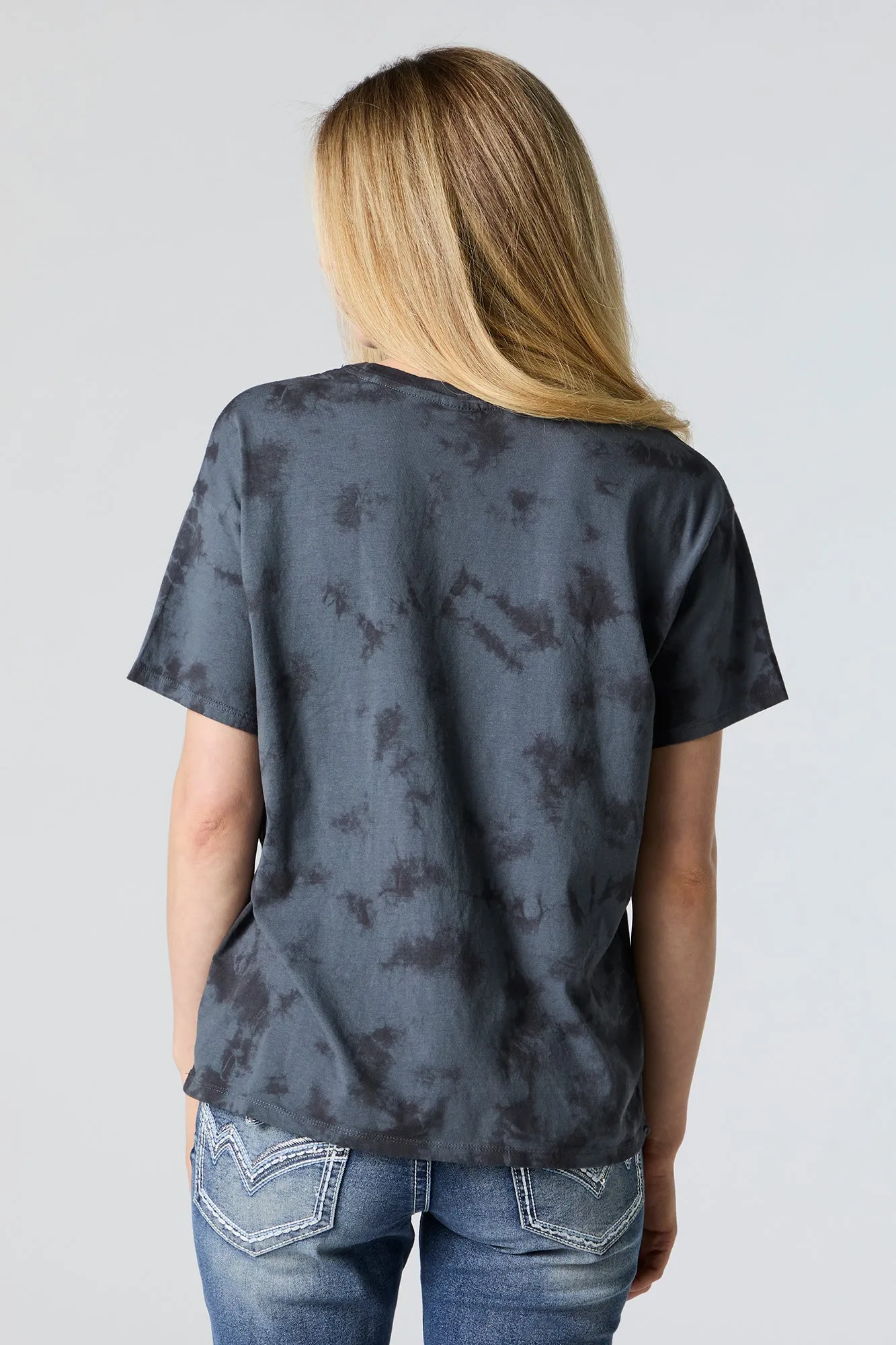 Brooklyn Graphic Tie-Dye T-Shirt sold by Urban Planet product image thumbnail 4