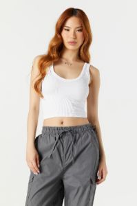 Seamless Ribbed V-Neck Tank sold by Urban Planet