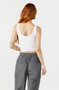 Seamless Ribbed V-Neck Tank sold by Urban Planet