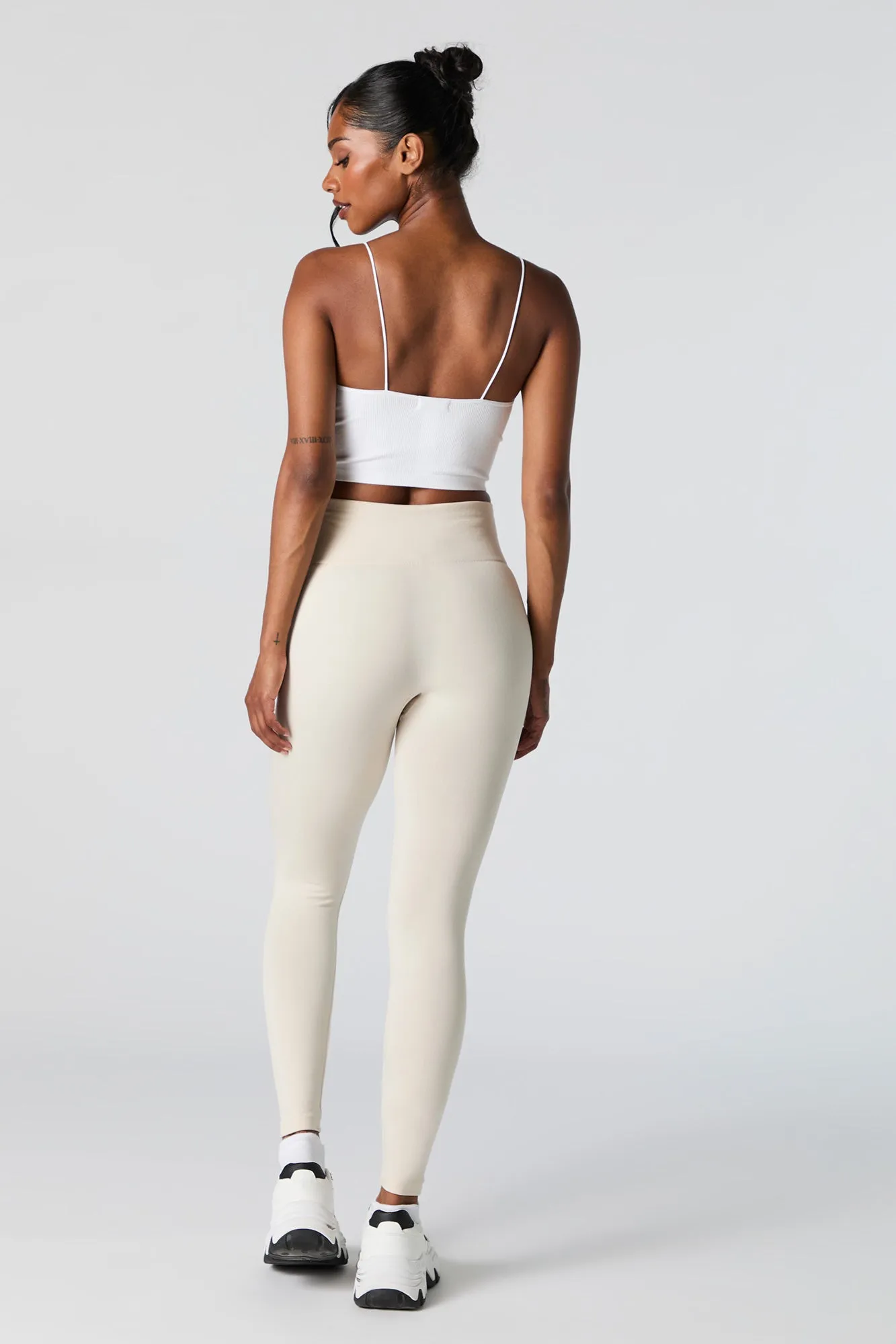 Legging sans couture à taille haute sold by Urban Planet product image thumbnail 3