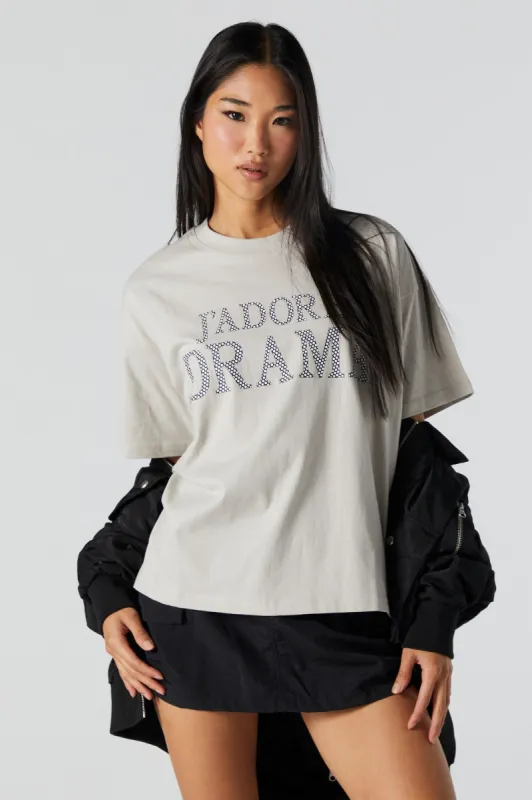 J'adore Drama Graphic T-Shirt sold by Urban Planet