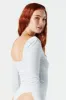 Contour Square Neck Bodysuit sold by Urban Planet