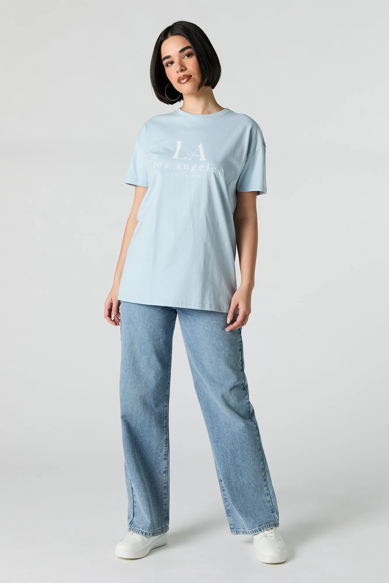 Los Angeles Graphic T-Shirt sold by Urban Planet product image thumbnail 3