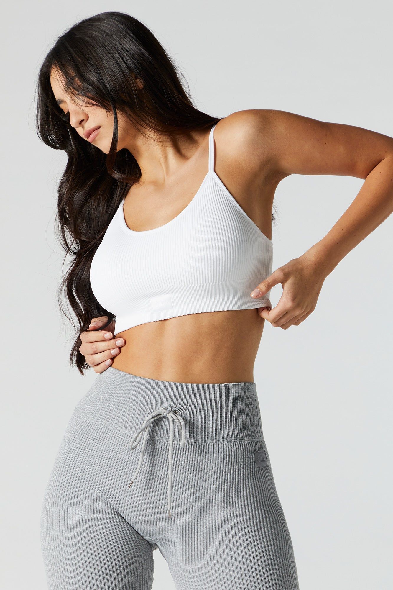 Sommer Ray Active Seamless Ribbed Sports Bra sold by Urban Planet