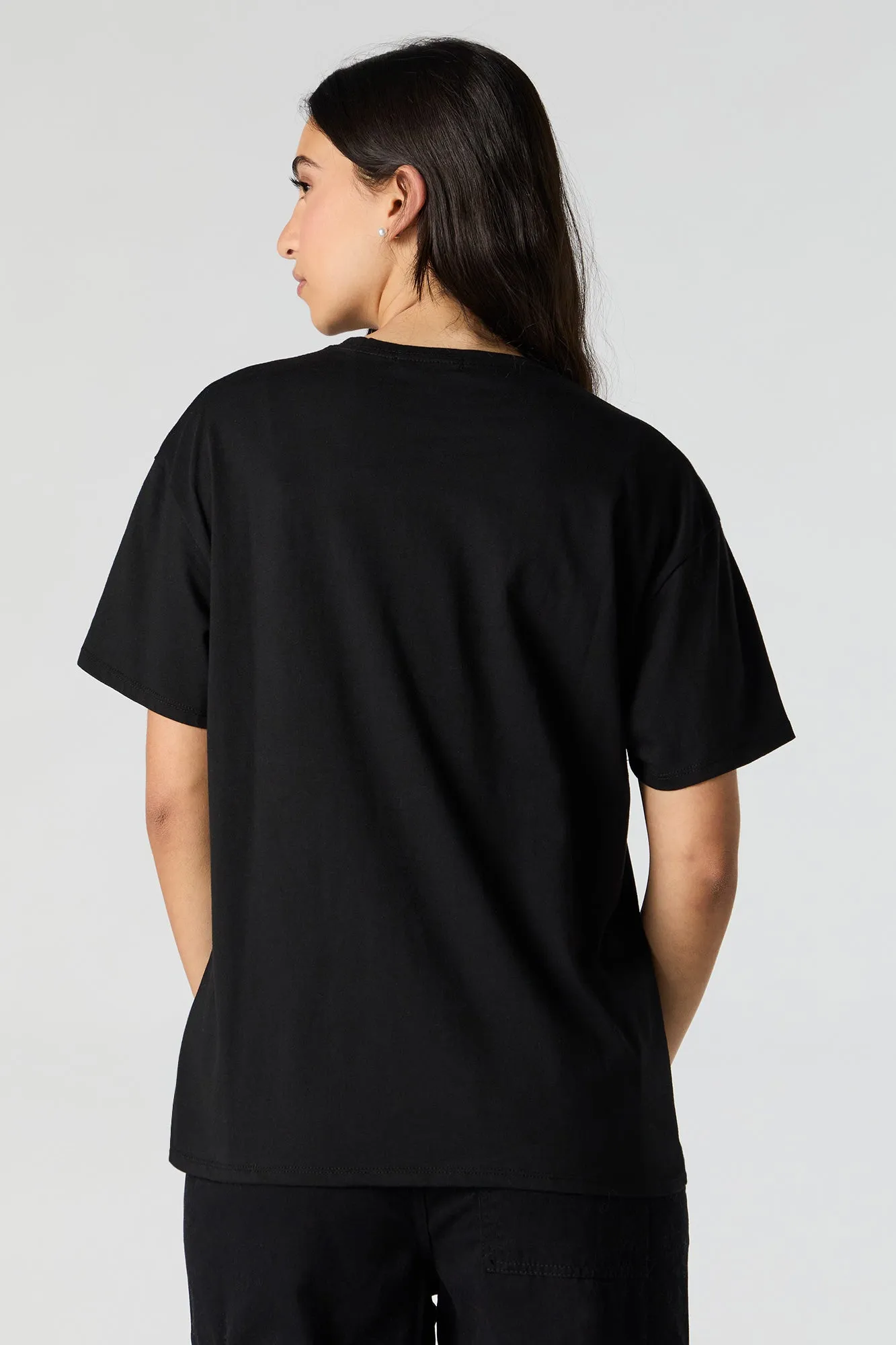 Canadian Girls Rock Graphic Boyfriend T-Shirt sold by Urban Planet product image thumbnail 4