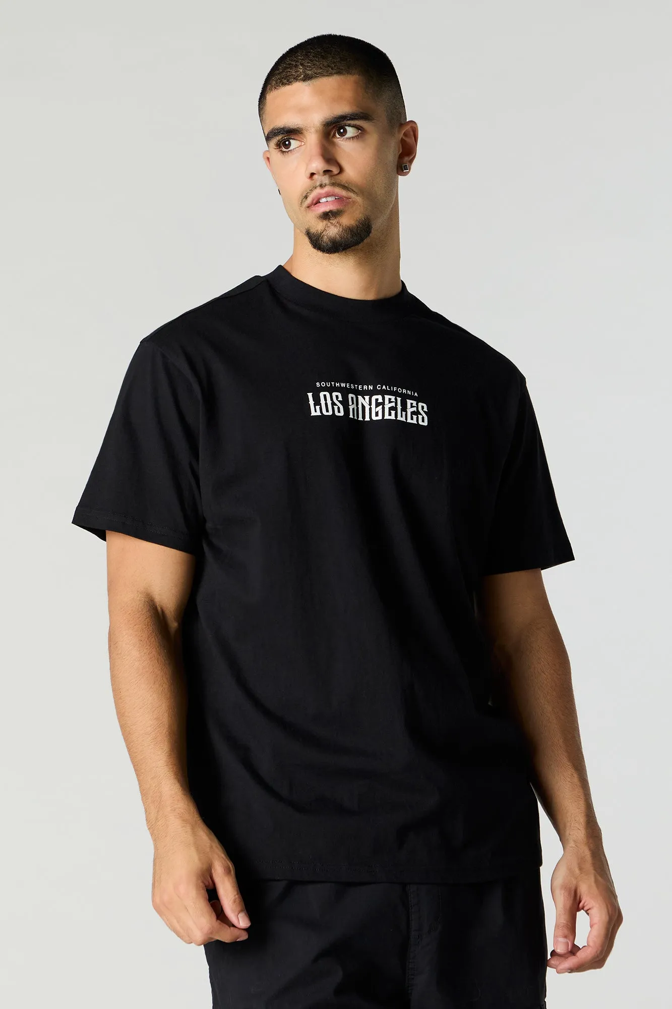 City of Angels Graphic T-Shirt sold by Urban Planet product image thumbnail 2